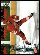 1997-98 PACIFIC GREEN EMERALD Martin Lapointe Detroit Red Wings #241