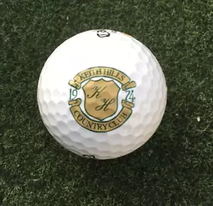 KEITH HILLS COUNTRY CLUB Logo Golf Ball (Lillington,NC) Campbell University Golf - Picture 1 of 3