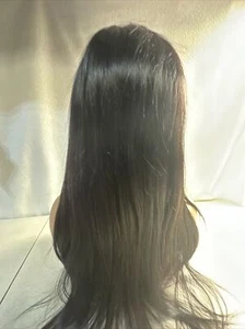 straight human hair wig - Picture 1 of 12