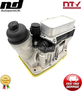 Oil Cooler Thermostat For BMW 1 3 4 5 SERIES X1 X3 X5 ALUMINIUM - Picture 1 of 12