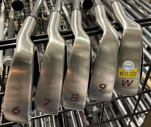 Used Top Flight 6-P Irons Set Regular Flex Steel Shaft MRH - Picture 1 of 18