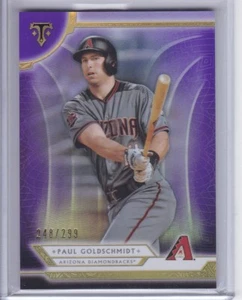 2018 Topps Triple Threads PAUL GOLDSCHMIDT Amethyst (248/299) Diamondbacks - Bild 1 von 2