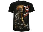 T-Shirt Noire You Are Dead Taille XL Rock Punk Not T-Shirt Tricot Death Coton