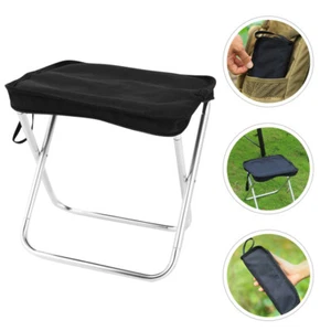 Folding Stool for Outdoor Camping Fishing Lightweight Easy to Carry and Store - Picture 1 of 12