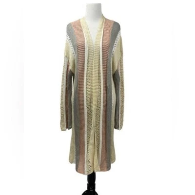 Pol Multicolor女式开襟开衫中号 — 第 1/4 张图片