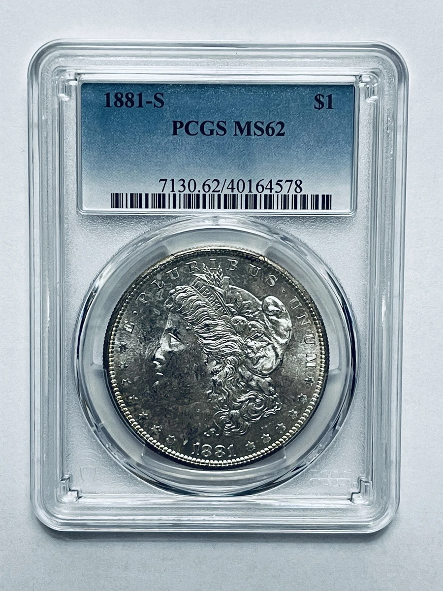 MS 62 Graded 1881 Year Morgan US Dollars (1878-1921) for sale | eBay
