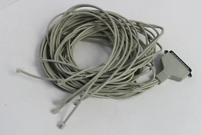 DEC BN24L-03 17-02920-01 OCTOPUS CABLE CENTRONICS TO 8 6-WAY MMP CONNECTORS - Image 1 of 4