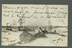 Cuyuna MINNESOTA RPPC '10 IRON MINE Mining Range STEAM SHOVEL Miners LOADING ORE - Picture 1 of 3