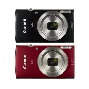 Canon IXUS 185 20MP Compact Digital Camera 8x Zoom W/SD Card,Battery,Charger - Picture 1 of 25
