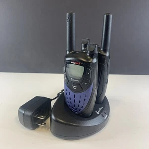 COBRA PR4100 PAIR OF MICROTALK WALKIE TALKIES 16 MILE RANGE With Charger - Foto 1 di 19