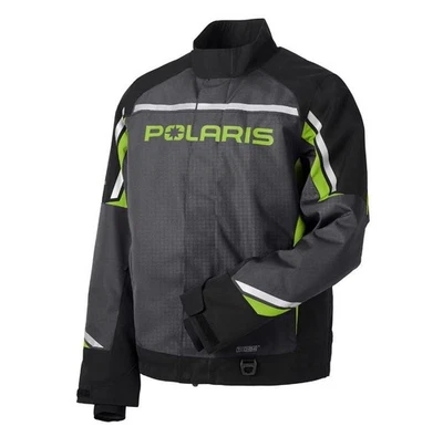 Polaris Men's Northstar Jacket 3.0 Black & Lime 2866401 - Image 1 of 4