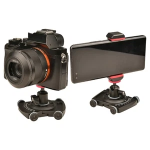 Table Top Dolly Car Roller Desktop Video Rail Track Slider for DSLR Rig Film Cam - Bild 1 von 8