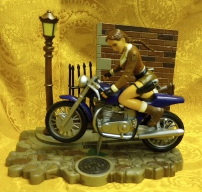 1999 Винтажный Tomb Raider Лара Крофт На Уличном Штурме Мотоцикл 6" Экшн... - Изображение 1 из 3