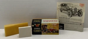VINTAGE CORGI CLASSICS #9001 (1927 3-LITRE BENTLEY) BOX & PAPER ONLY ~ NO CAR - Picture 1 of 13