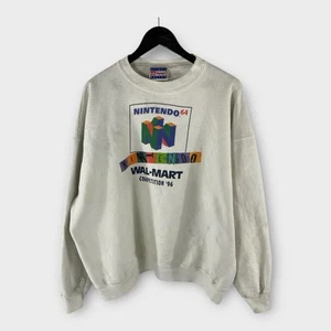 Vintage Nintendo 64 Walmart Competition 96 Crewneck Sweater Men’s Size XL Rare - Picture 1 of 7