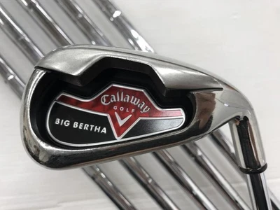 Callaway Big Bertha Iron 2006 Set di ferri 6-P,S 6 pezzi acciaio microconico #AB18571 - Immagine 1 di 4