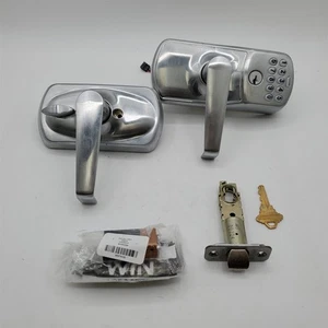 SCHLAGE FE595CS V PLY 626 ELA Plymouth Light elektronisches Tastenschloss Satin Chrom - Bild 1 von 3