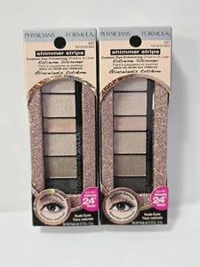 Physicians Formula Shimmer Strips 6407 Eye Enhancing Shadow Liner/Nude Eyes (2) - Picture 1 of 5
