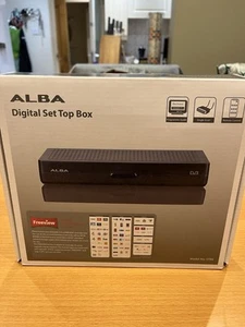 Alba Digital Set Top Box Model STB8 Opened But Never Used - Picture 1 of 7