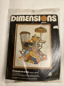 Dimensions Patchwork & Rocker #1165 Michel Crewel - Picture 1 of 10