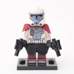 Lego Star Wars Clone ARC Trooper Dark Red Cloth Pauldron Kama FIgure SW037 - Picture 1 of 3