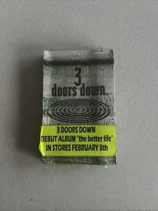 RARE 1999 Three Doors Down Promotional Cassette Tape SEALED PROMO Promotional  - Picture 1 of 3
