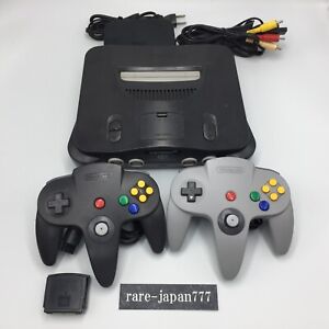 Nintendo 64 N64 Black console Choice OEM controllers Used REGION FREE