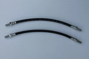 NEW FRONT BRAKE HOSE SET (2) FITS VAUXHALL VIVA HA SERIES 12/65 - Picture 1 of 1
