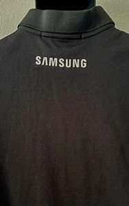 Devon and Jones Samsung 5G ESPN Polo Shirt Cotton Polyester Blend SZ M Used - Picture 1 of 12
