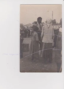 Foto antigua de familia gitana. Sofía. Bulgaria  - Imagen 1 de 2