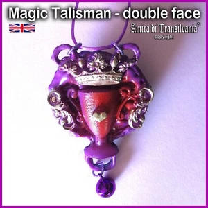 Cup of Plenty Amulet Pendant Good Luck Abundance Success Richness Magic Talisman - Picture 1 of 24