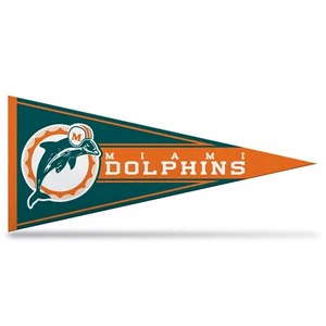 Miami Dolphins NFL Retro Mini Pennant 9"x4", New, felt, Made in USA  - Picture 1 of 4