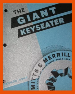 Mitts Merrill 0,2,3,3a,4,5,6,6a,8,8a &9 Operations and Parts Manual PLUS - Picture 1 of 7
