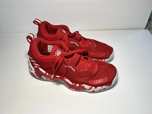 Men’s Adidas D.O.N. Issue 3 Sneakers •Basketball•LVL 029002•Size 10•Red - Picture 1 of 8