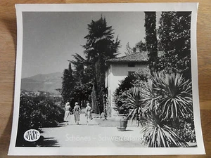 Aushangfoto #50 SCHÖNES SCHWEIZERLAND Schweiz 1952 Hartkarton - Picture 1 of 1