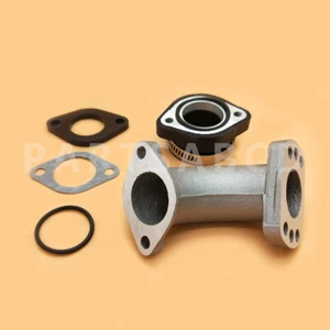 Intake Manifold Adapter Boot Rubber Pipe Flange Manifold For Mikuni VM24  - Bild 1 von 4