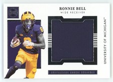 2023 Chronicles Draft Picks Encased Substantial Swatches Ronnie Bell Rookie RC