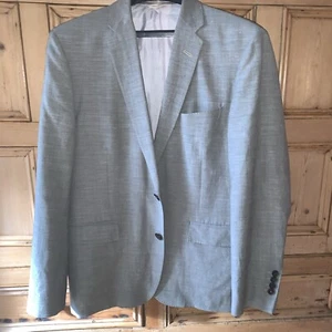 Brooks Brothers Linen Wool Sport Coat Light Gray 42 Short - Picture 1 of 11