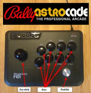 Mayflash Arcade Joystick Controlador Modded Bally Astrocade Profesional Mod - Imagen 1 de 7