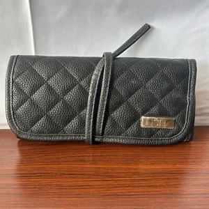 ISH Black Makeup Brush Holder Case Travel Bag BRUSHES Moda LUXIE Brush NEW - Picture 1 of 7