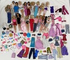 Vintage Barbie Dolls Ken Mostly 1960’s Clothes Accessories Huge Lot Bags Dresses