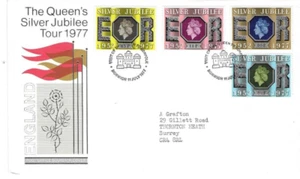 GB Comm/FDC  - Silver Jubilee - Visit of Queen to Norfolk - 1977 (ROY134) - Picture 1 of 1