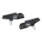 HARLEY NEW Defiance Rider Footpegs - Black Anodized  50501010