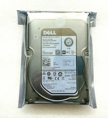 Dell RHVWG ST6000NM0095 6TB 3.5" SAS 12Gb/s 7200RPM 256MB Cache Hard Drive - Image 1 of 4