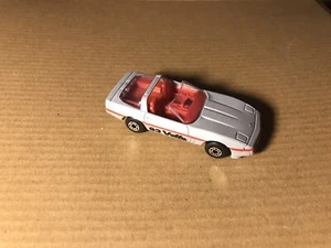 Matchbox Superfast 1983 Corvette Silver Red interior Targa Top - Picture 1 of 6