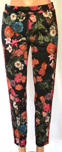 CAMBIO FLORAL PRINT STRAIGHT LEGS 4 PACKETS STRETCH PANTS SIZE 8  - Picture 1 of 12