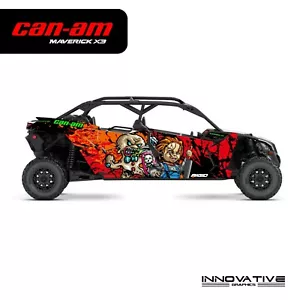 Can am Maverick X3 X MR DS RS TURBO RR MAX Graphics full Body chucky - Picture 1 of 2