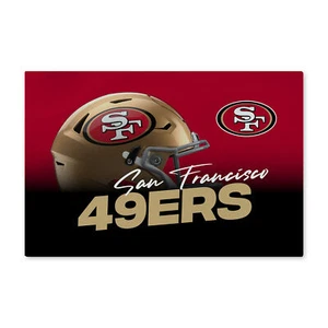 Northwest NFL San Francisco 49ers Headspace waschbarer Bodenteppich, 20" x 32" - Bild 1 von 2