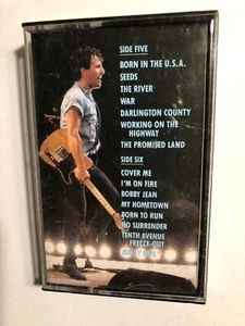 BRUCE SPRINGSTEEN & THE STREET BAND LIVE 1975-85 CASSETTE TAPE  - Picture 1 of 3