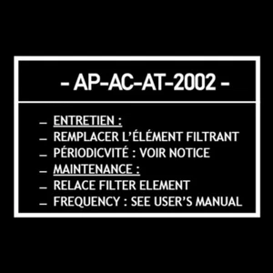 AUFKLEBER LUFTKASTEN PEUGEOT 205 309 104 - Bild 1 von 1